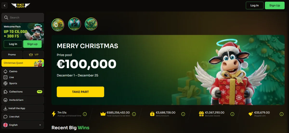 Holyluck Online Casino Deutschland